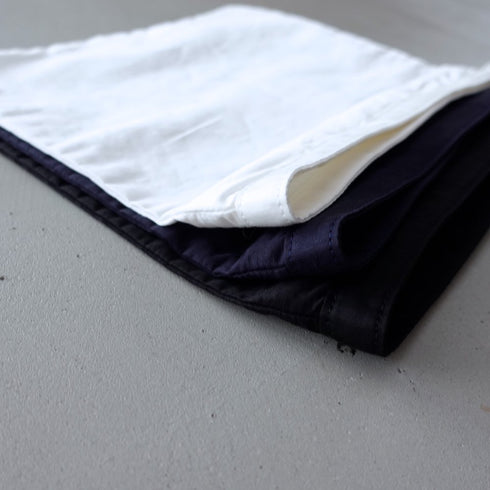 petal pouch _ no,3 / supima cotton × linen